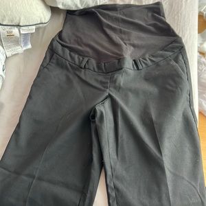 H&M maternity straight leg work pants sz S NWT